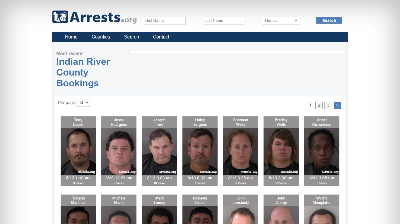 Indian River County Arrests and Inmate Search